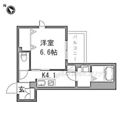 エアフォルク河原の物件間取画像